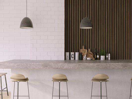2-Pack Acoustic Wall Panels – Smoked Oak