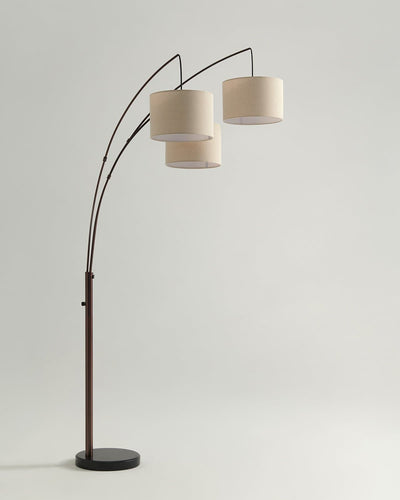 Mid-Century Trilage Floor Lamp