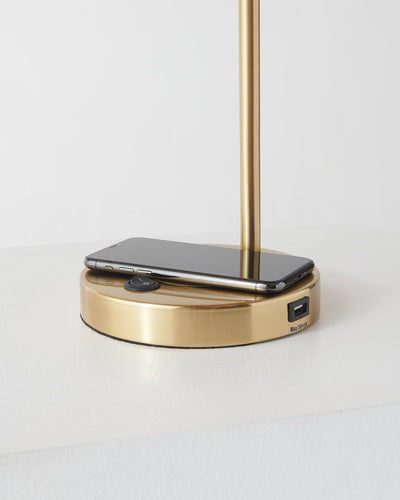 Elizabeth USB Table Lamp