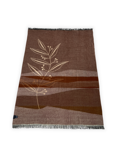 Sofia Throw Blanket - Silver Willow