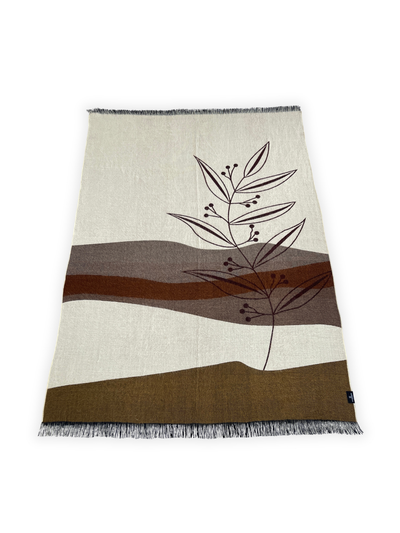 Sofia Throw Blanket - Silver Willow