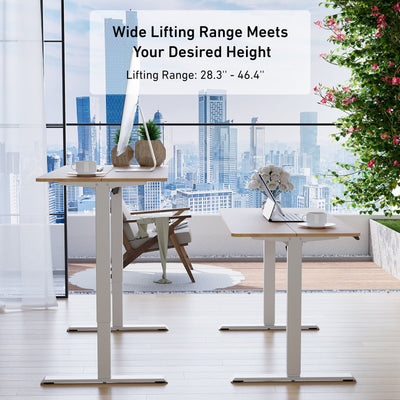 DeerRun® Electric Rising Desk, 2x Height Adjustability