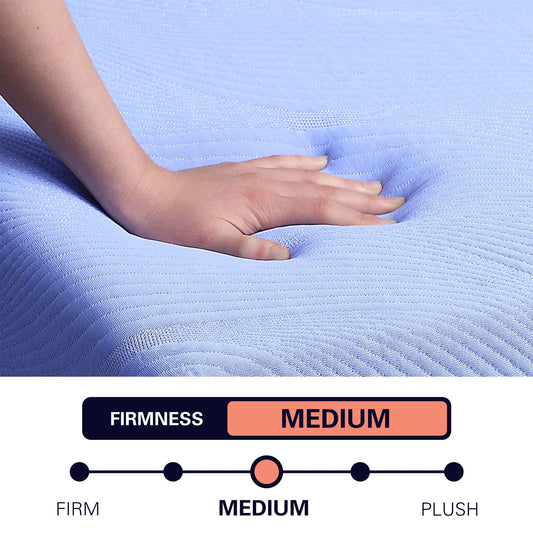 Refresh Flex hybrid cooling mattress shown from another angle