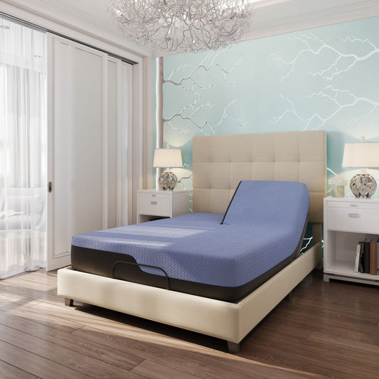 12-inch Refresh Flex hybrid mattress with GelCare cooling memory foam over a pocketed coil base