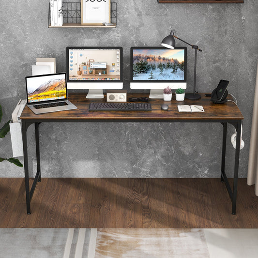 Computer desk charging station detail