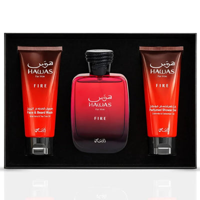 RASASI Hawas For Men Eau De Parfum Spray 100ML (3.4 Oz) - Long Lasting Arabian Perfume, Premium Perfume Men, Ideal for Special Occasions & Daily Elegance, A Bold and Captivating Fragrance