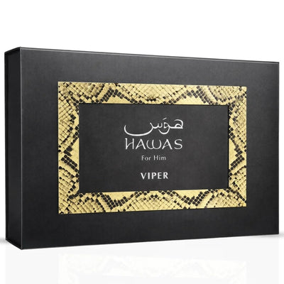 RASASI Hawas For Men Eau De Parfum Spray 100ML (3.4 Oz) - Long Lasting Arabian Perfume, Premium Perfume Men, Ideal for Special Occasions & Daily Elegance, A Bold and Captivating Fragrance