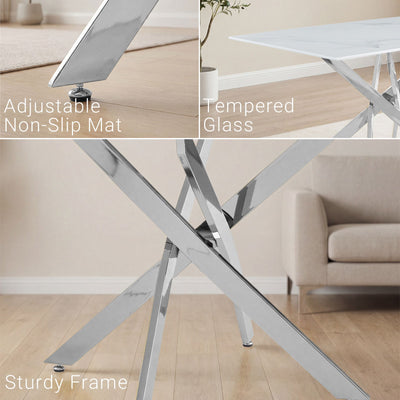 Modern Rectangular Table For Dining Room