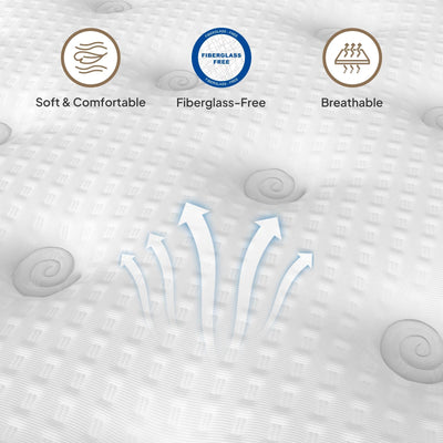 14" Hybrid Mattress With Innerspring & Gel Memory Foam