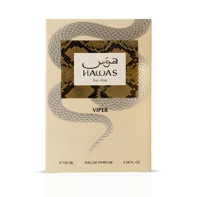 RASASI Hawas For Men Eau De Parfum Spray 100ML (3.4 Oz) - Long Lasting Arabian Perfume, Premium Perfume Men, Ideal for Special Occasions & Daily Elegance, A Bold and Captivating Fragrance