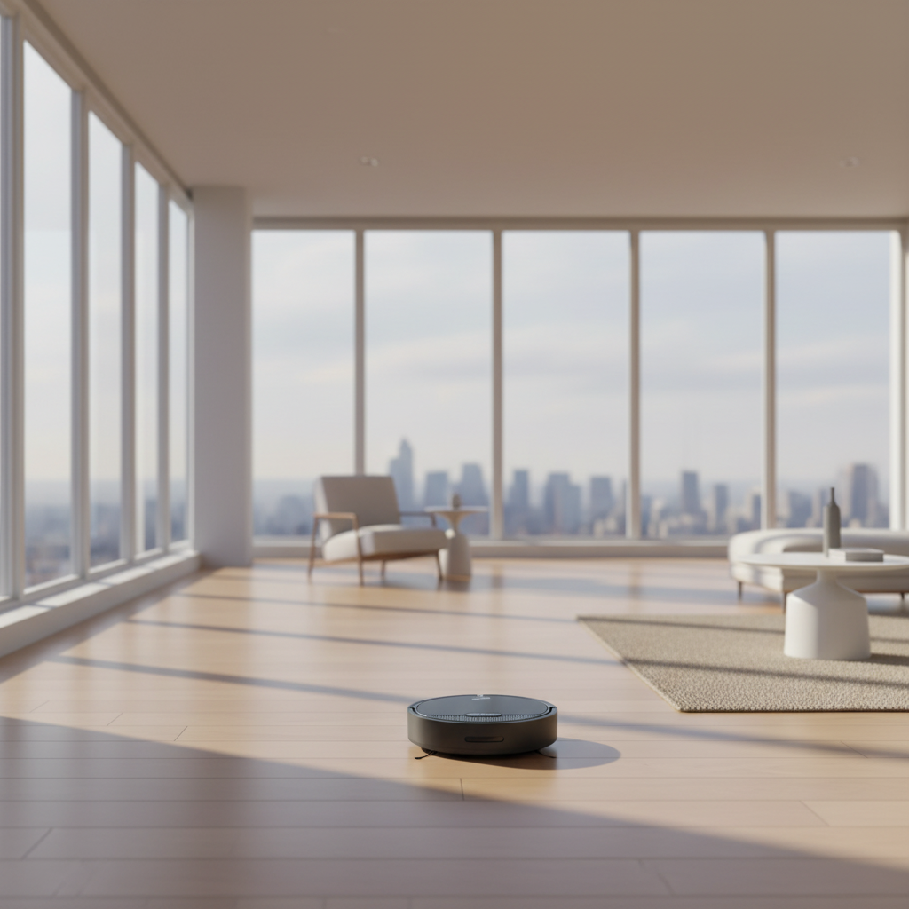 Supersonic Smart Robot Vacuum Sweep Cleaner with Gyroscope Technology