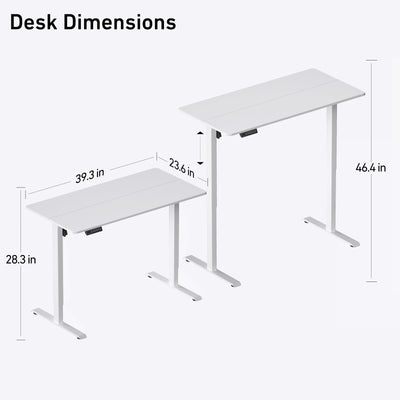 DeerRun® Electric Rising Desk, 2x Height Adjustability