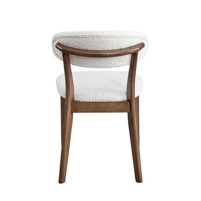 ACTU Scandinavian Dining Table Set with Upholstered Chairs for Small Spaces (Seats 4–6)