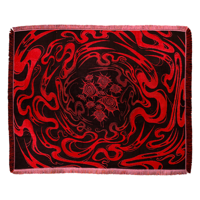 Blood Underworld - Ghost Portal Woven Blanket