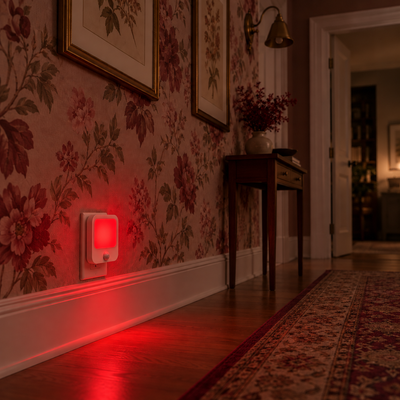 Nightlight - Motion Sensing Red Circadian Friendly