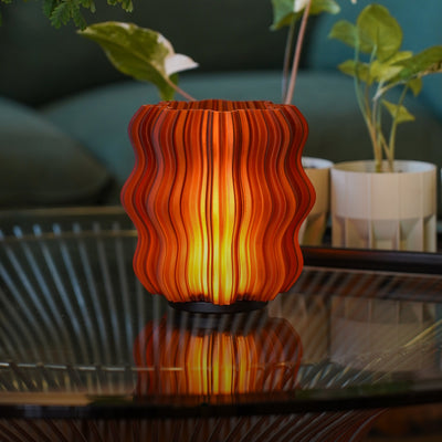 Mini Wavy Cordless Table Lamp