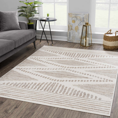 Tigrisis Beige Area Rug
