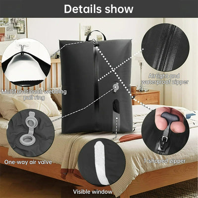Travel Packing Organizer Set — Vacuum Bags, Compression Cubes & More