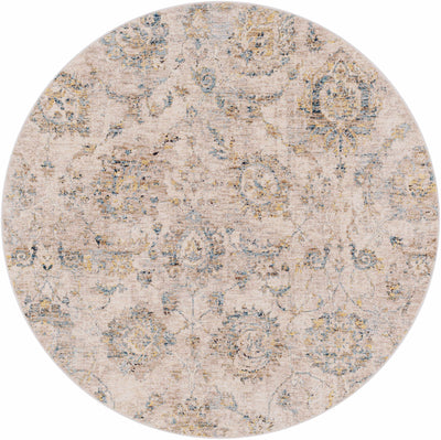 Morinville Teal Floral Rug