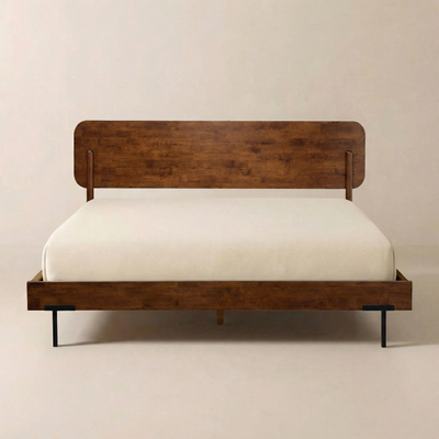 Frida Solid Wood Bed Frame