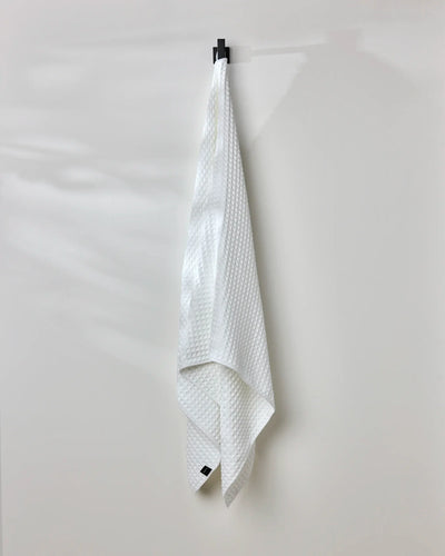 Cloud Waffle Geometry Bath Towel & Washcloth