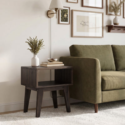 Serena Solid Wood Nightstand