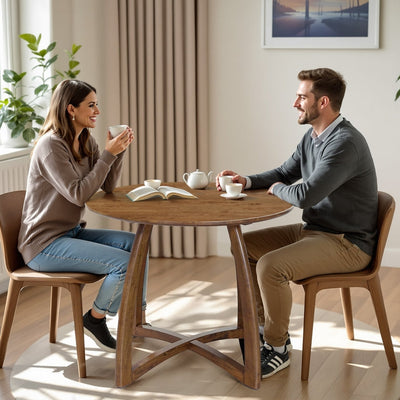 Alma 36 Inches Round Dining Table