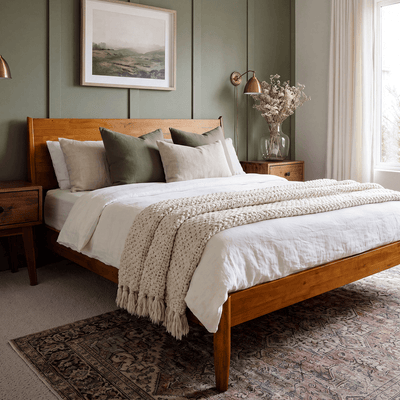 Haven Solid Wood Bed Frame