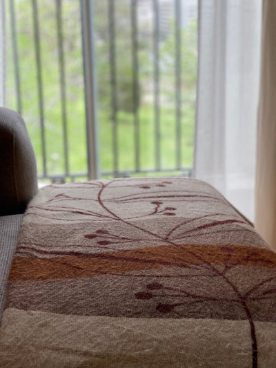 Sofia Throw Blanket - Silver Willow
