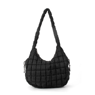 Puffer Hobo Tote Bag