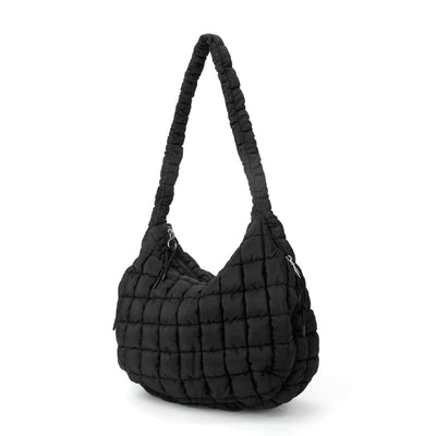 Puffer Hobo Tote Bag