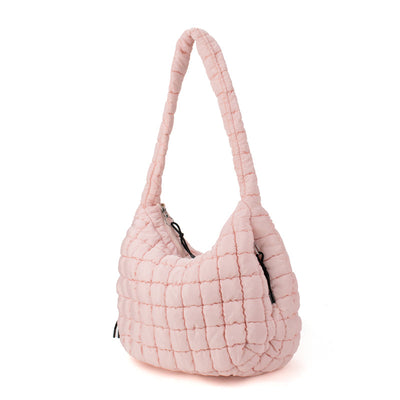Puffer Hobo Tote Bag