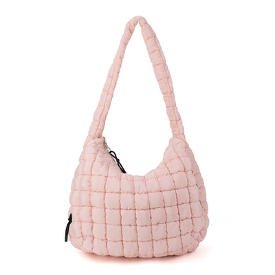 Puffer Hobo Tote Bag