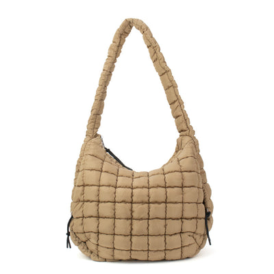 Puffer Hobo Tote Bag