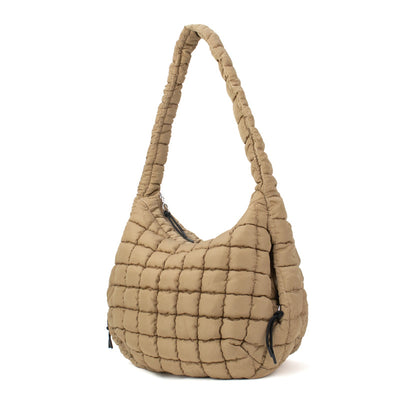 Puffer Hobo Tote Bag