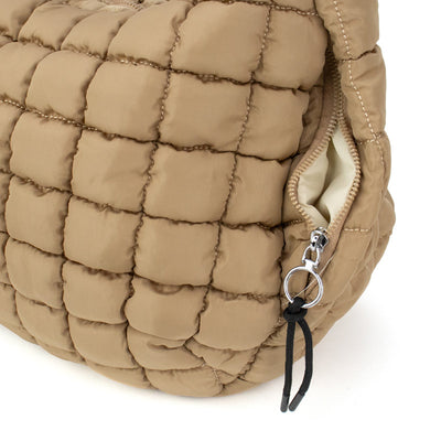 Puffer Hobo Tote Bag