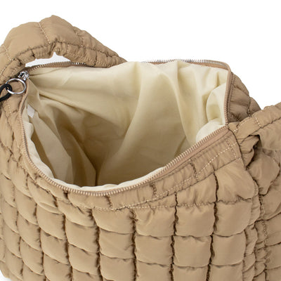 Puffer Hobo Tote Bag