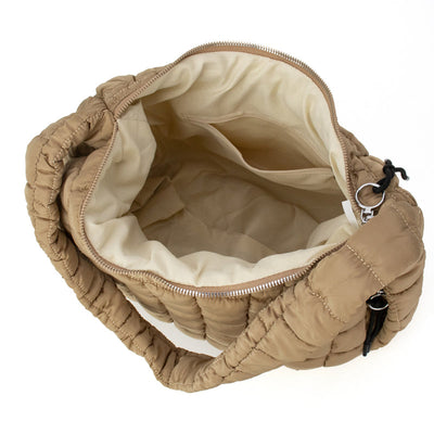 Puffer Hobo Tote Bag