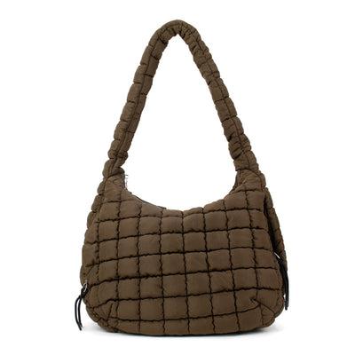 Puffer Hobo Tote Bag