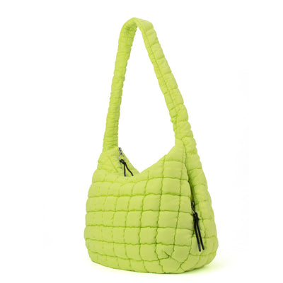 Puffer Hobo Tote Bag