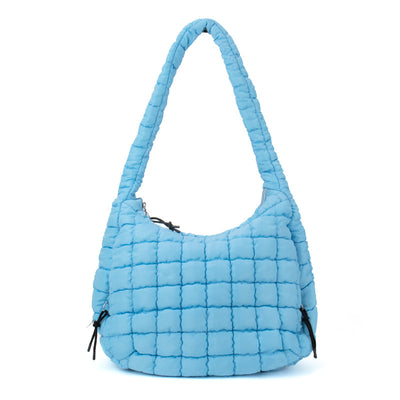 Puffer Hobo Tote Bag