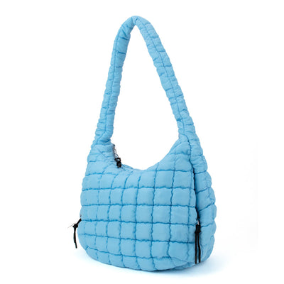Puffer Hobo Tote Bag