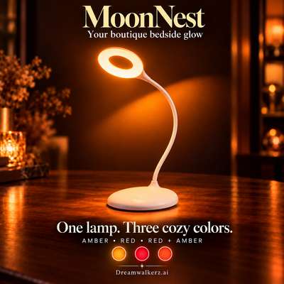 MoonNest | Circadian-Friendly Portable Table Lamp
