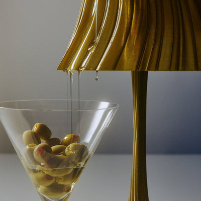Pleat Wavy Table Lamp