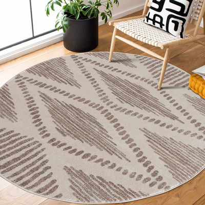 Tigrisis Beige Area Rug