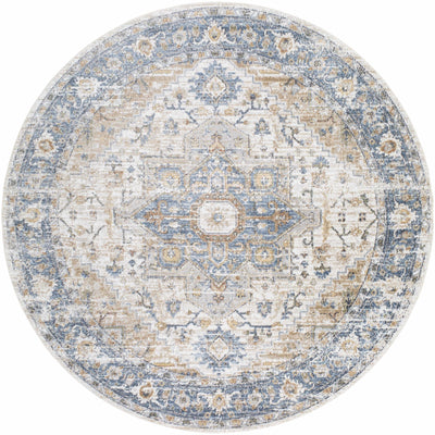 Ezri Cream Washable Area Rug