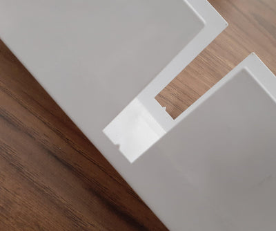 Mita 19'' Adjustable Metal Manufactured Wood Wall Shelf