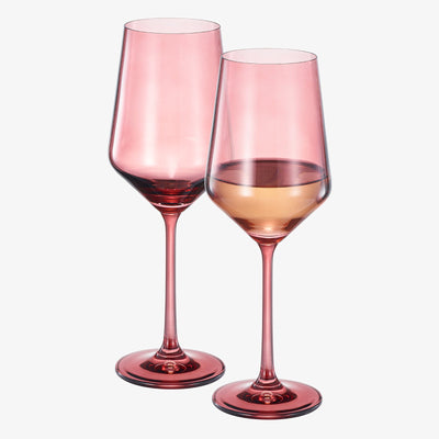 Tonal Stemmed Wine Glassware, Set of 6