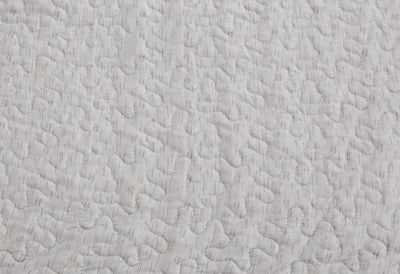 DaDa Bedding Rustic Grey Mosaic Distressed Medallion Reversible Quilted Bedspread Set (SD16299)