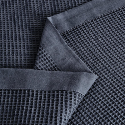 100% Cotton Small Waffle Weave Blanket - Hazel Collection